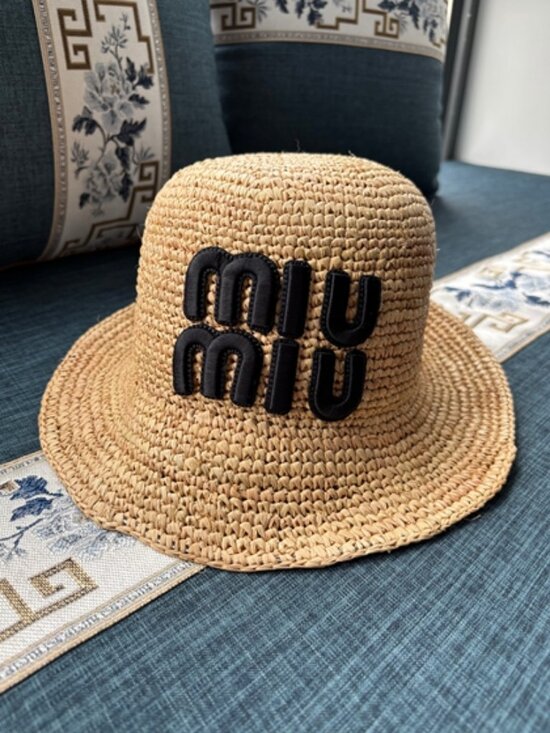 ?MIU MIU? summer straw hat main image 5